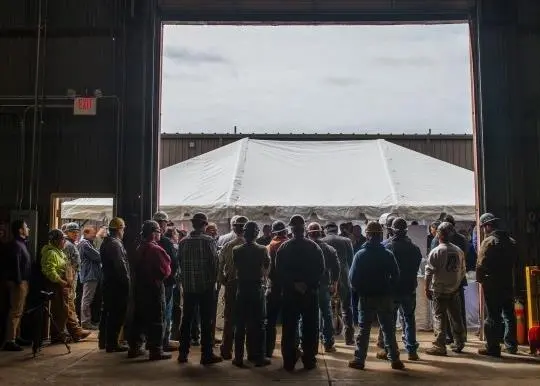 Work has begun on the Block Island Windfarm, the USA's first windfarm