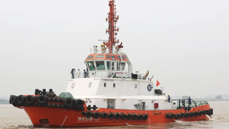 'Hai Yang Shi You 525' marks Asia's entry into the LNG tug club (Zhenjiang Shipyard)