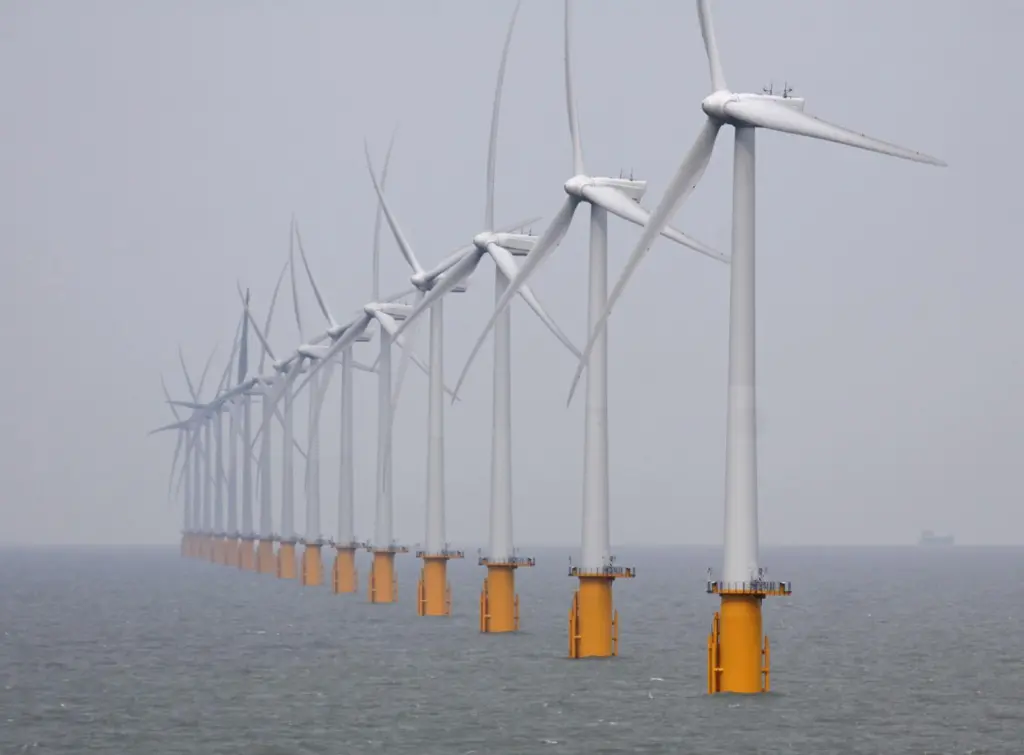 Thanet is a typical windfarm that could be a candidate for repowering (Peter Barker)