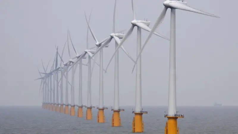 Thanet is a typical windfarm that could be a candidate for repowering (Peter Barker)