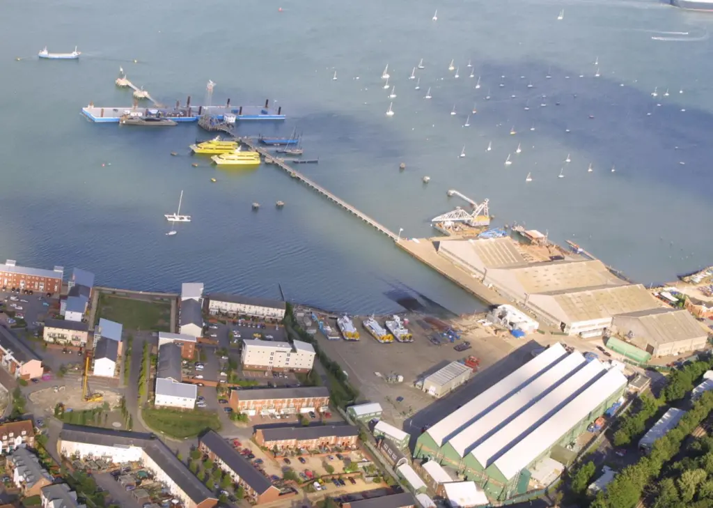 The yard is based at an old US military base and is equipped with some of the most modern and extensive lifting and housing facilities in the UK