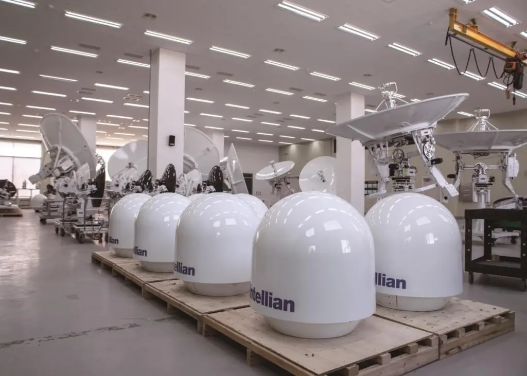 Intellian's International Logistics Center is located in Rotterdam