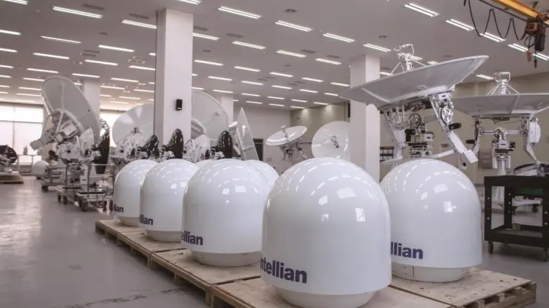 Intellian's International Logistics Center is located in Rotterdam