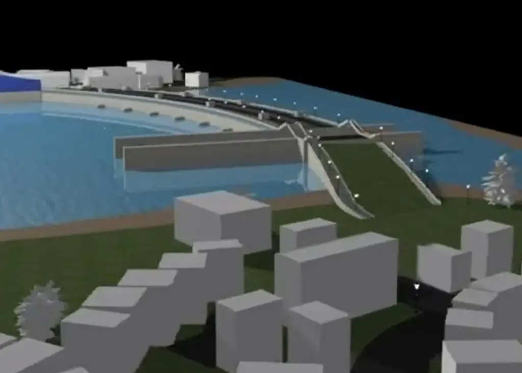 Screenshot from Natural Energy Wyre's online flythrough