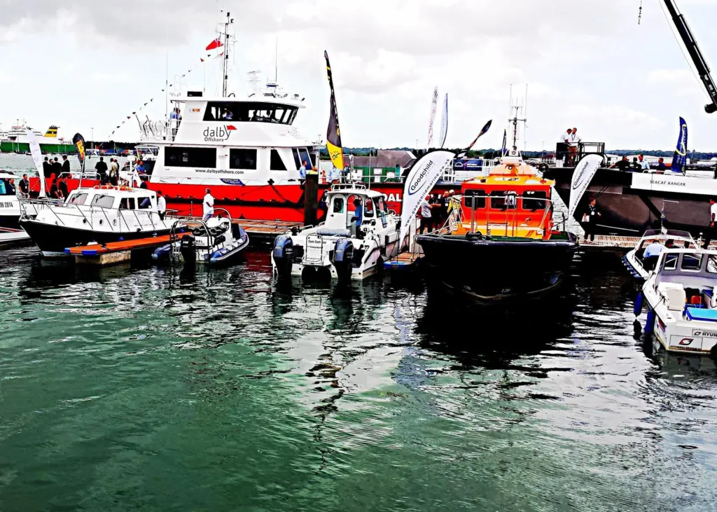 Close Brothers sponsored the pontoons at this year's Seawork show