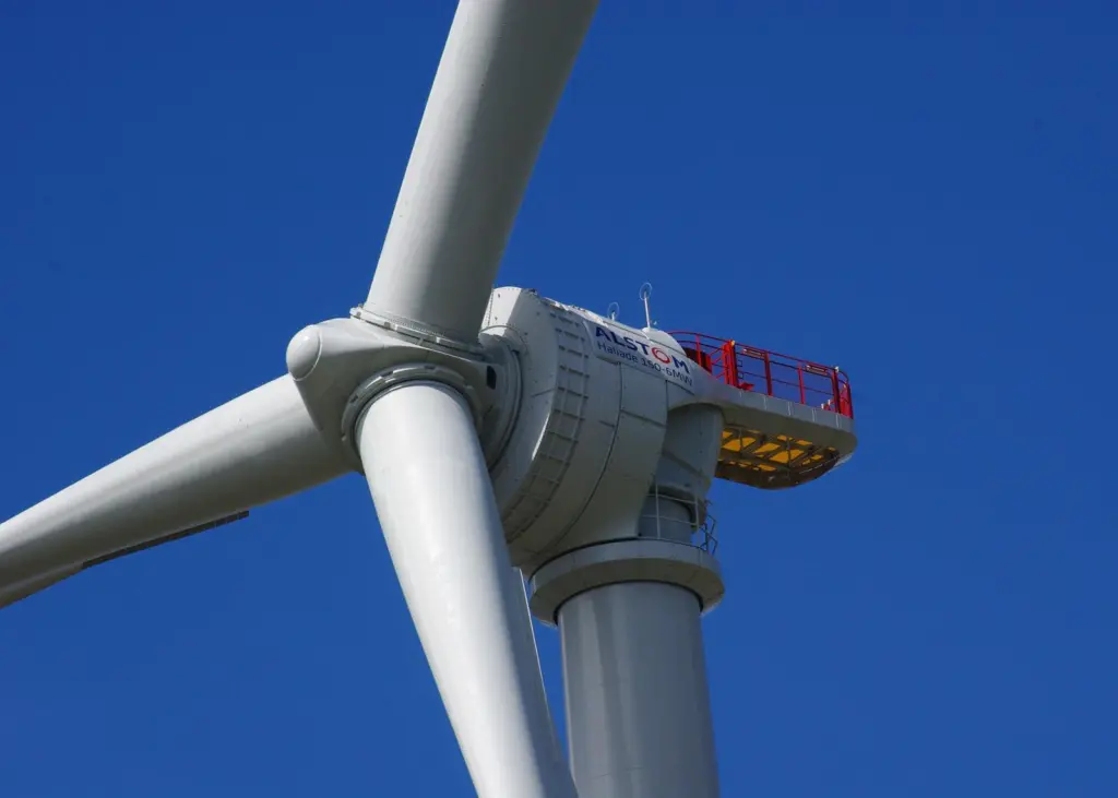 Alstom has a worldwide interest in its Haliade 150-6MW offshore wind turbine which St Nazair’s Le Carnet facility helped develop