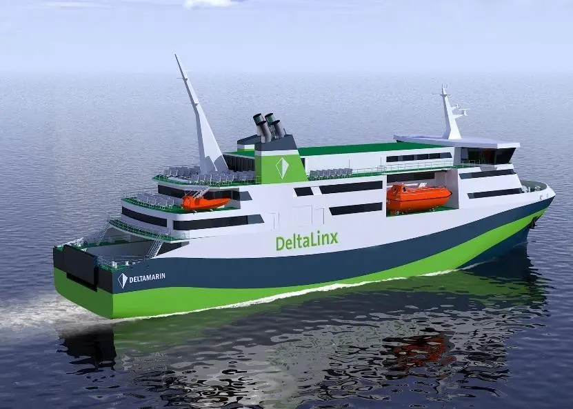 Compact main dimensions enable operations in small ports and congested harbours