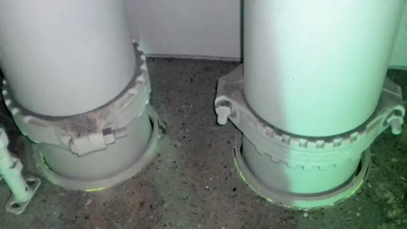 Deck penetration with Victaulic AGS couplings