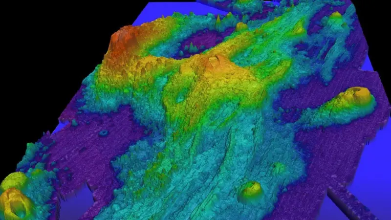 Axial Seamount is an underwater volcano off the coast of Oregon, USA. Photo: National Oceanic and Atmospheric Administration (NOAA)