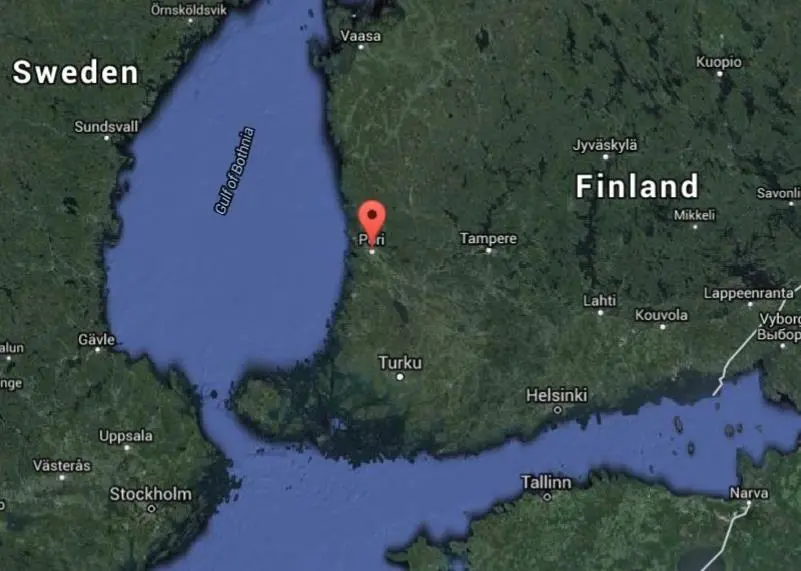 The LNG terminal will be located in Pori, Finland