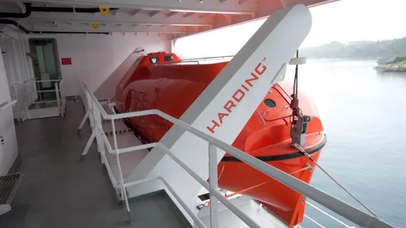 Harding is now a certified ‘Maritime Training Provider’ of Life Saving Appliances