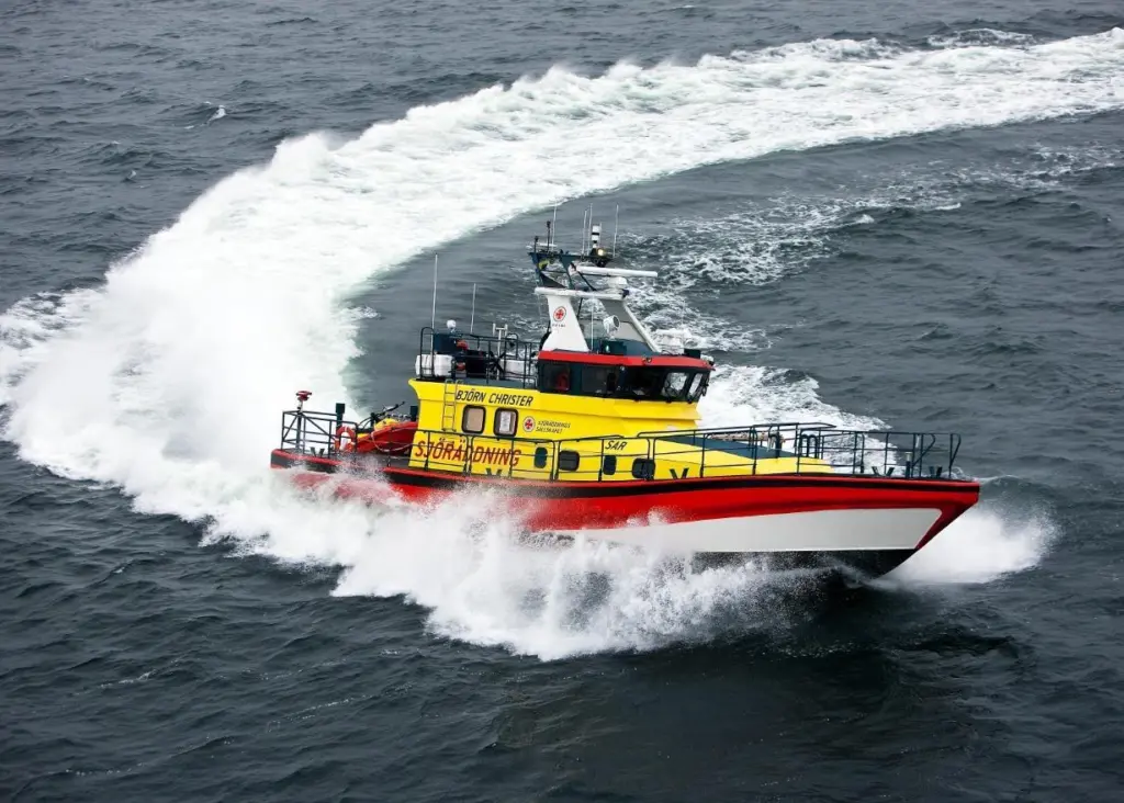 Offshore Rescue Vessel Björn Christer (Photo: Scania)