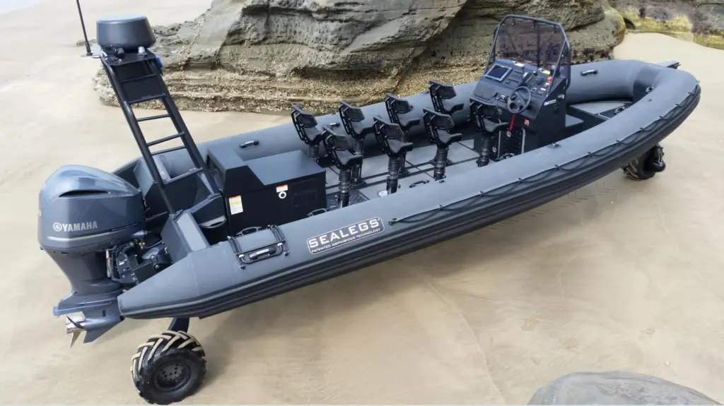 The Interceptor 9000 is powered by a 300hp Yamaha