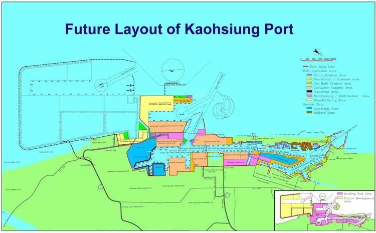 The planned expansion of Kaohsiung Port reflects its importance to the Taiwanese economy