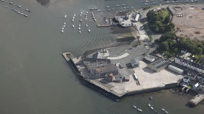 Plymouth’s Turnchapel Wharf, UK, the Fugro Academy’s new home