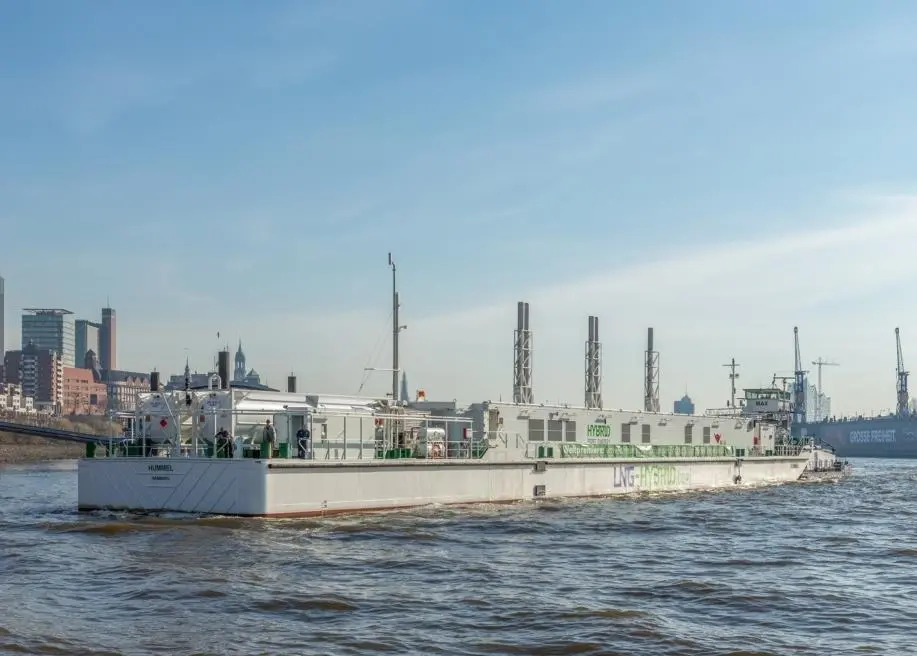 The LNG Hybrid Barge is making a lasting contribution towards improved air quality at port cities.