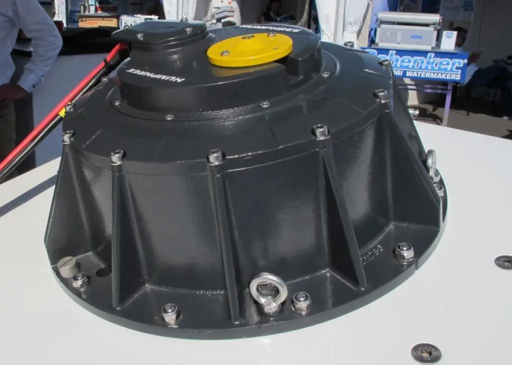 Both the fins and the interceptors are operated by fast response, high torque electric motors