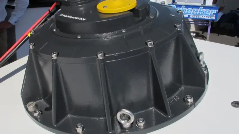 Both the fins and the interceptors are operated by fast response, high torque electric motors