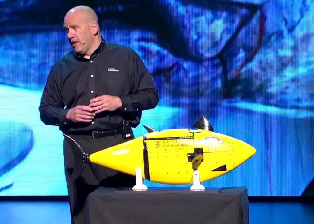 A still from Boston Engineering's Youtube video explaining the technology