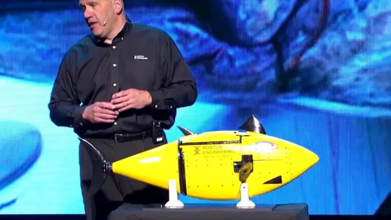 A still from Boston Engineering's Youtube video explaining the technology