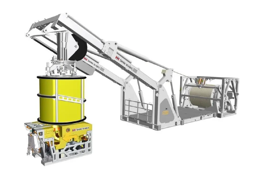 The LARS has a five-metre outreach with a telescopic A-frame making it suitable for installation on a wide range of vessels