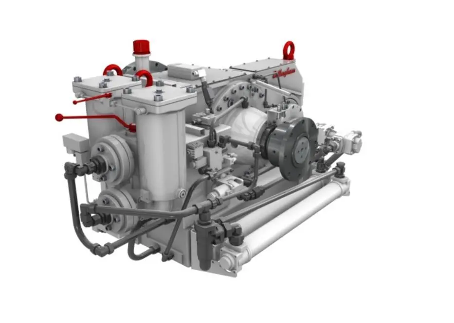 The oil needed for clutch engagement and clutch cooling is provided by a dedicated pressure oil and cooling oil circuit