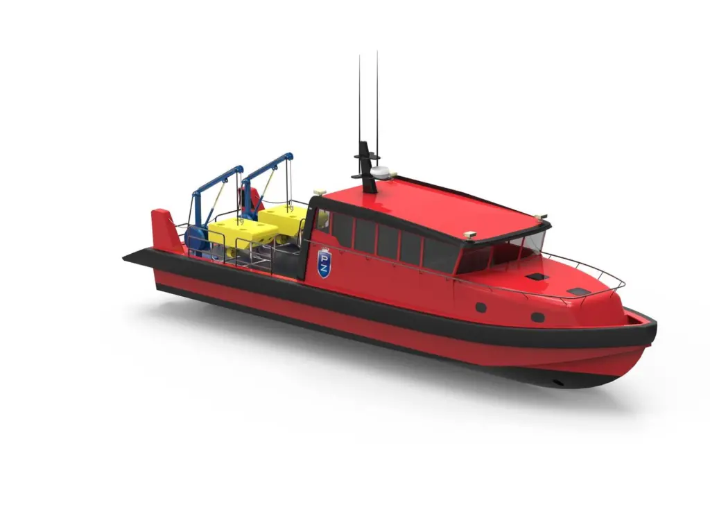 The new vessels are optimised for underwater support work