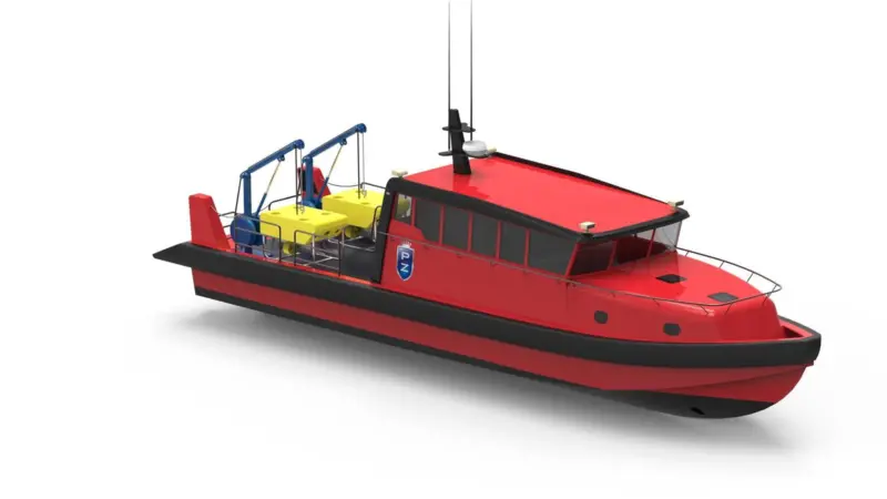 The new vessels are optimised for underwater support work