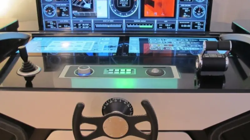 For the bridge displays the primary focus is on the required navigation information such as radar and EDCDIS