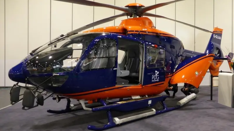 The EC135 helicopter has been purchased specifically to support the GLA