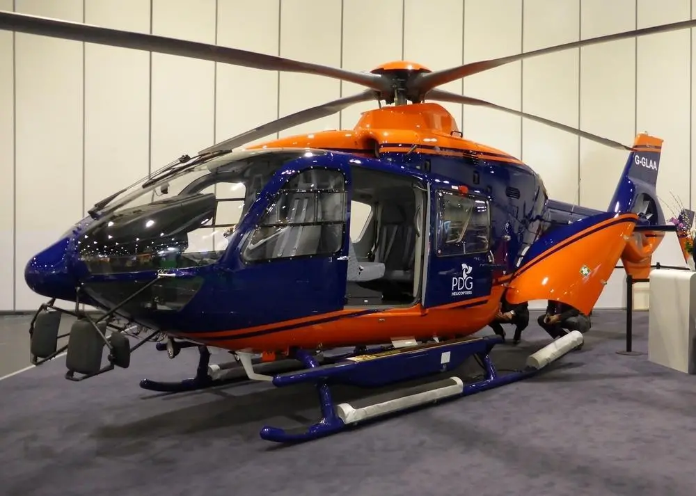 The EC135 helicopter has been purchased specifically to support the GLA