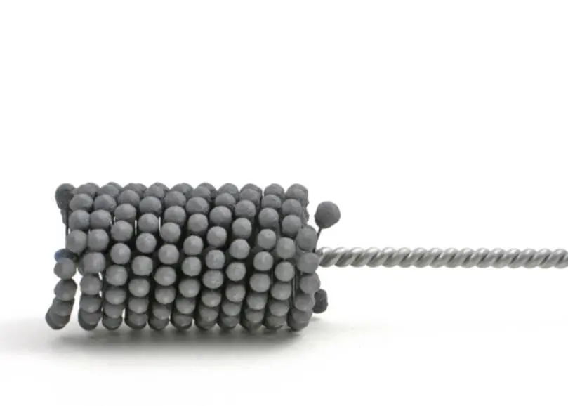The Flex-hone is available in many sizes, 11 abrasive types and 8 grits