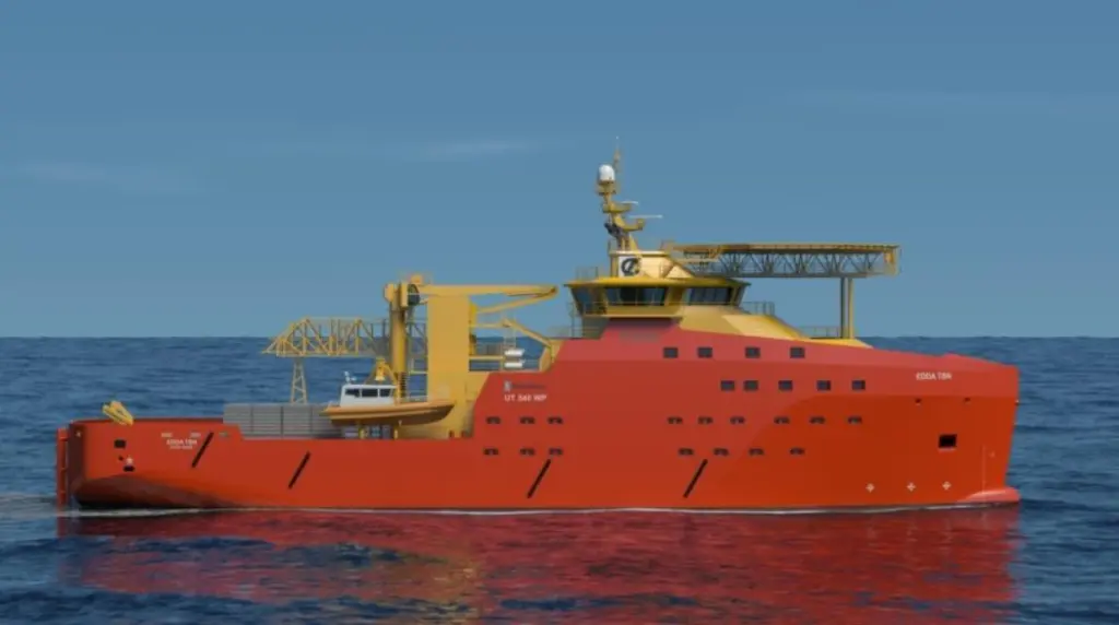 As well as designing the vessel, Rolls-Royce will supply the diesel electric main machinery