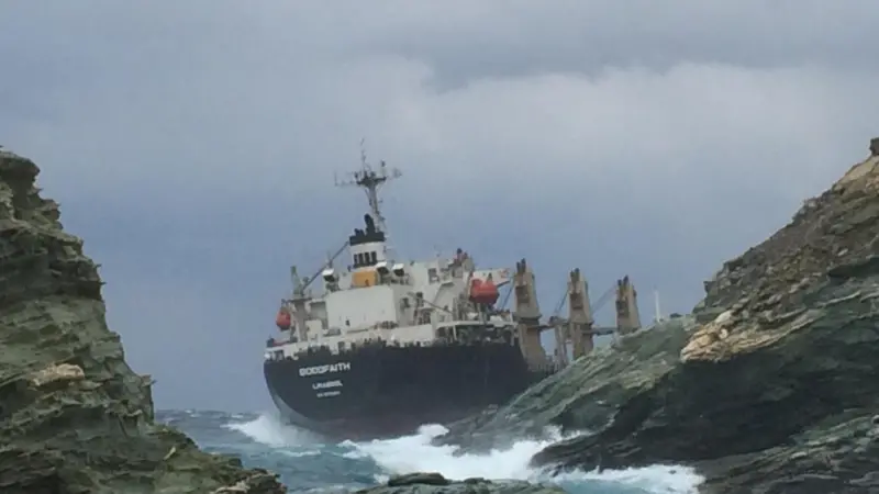 Anti-pollution services were provided for the bulker 'Goodfaith' (Tsavliris)