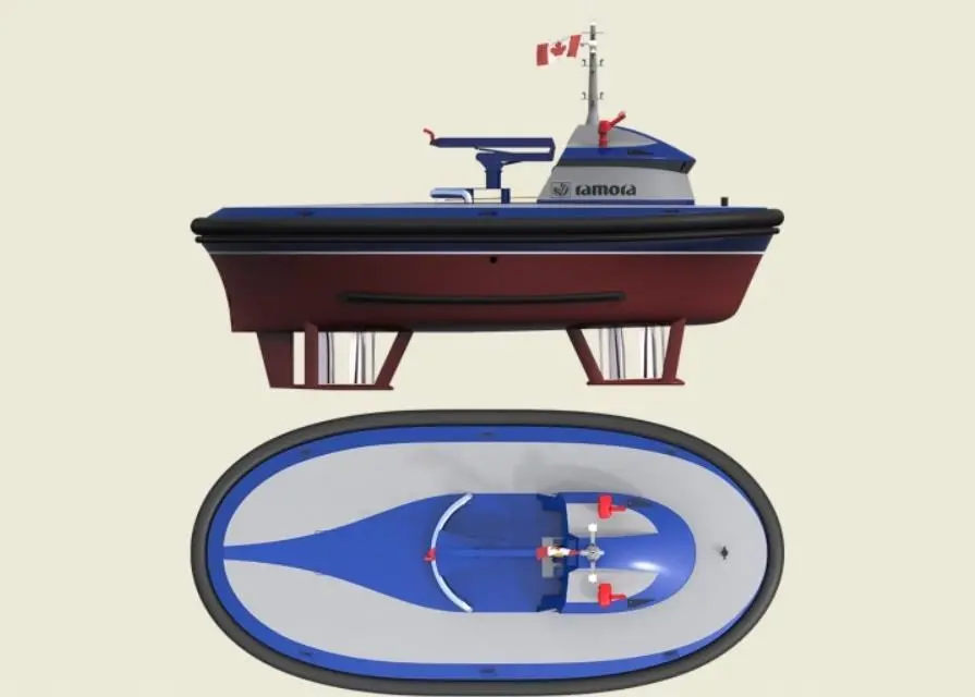 RAmora features two in-line Voith propulsion units (Robert Allan)