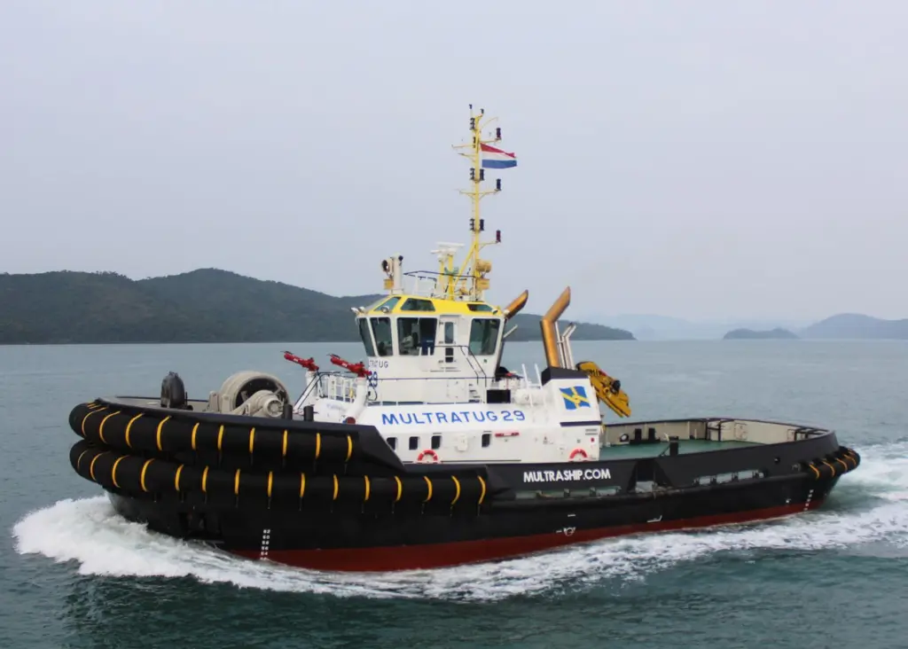 Multraship's new tugs join another Damen ASD 3212 in their fleet (Damen)