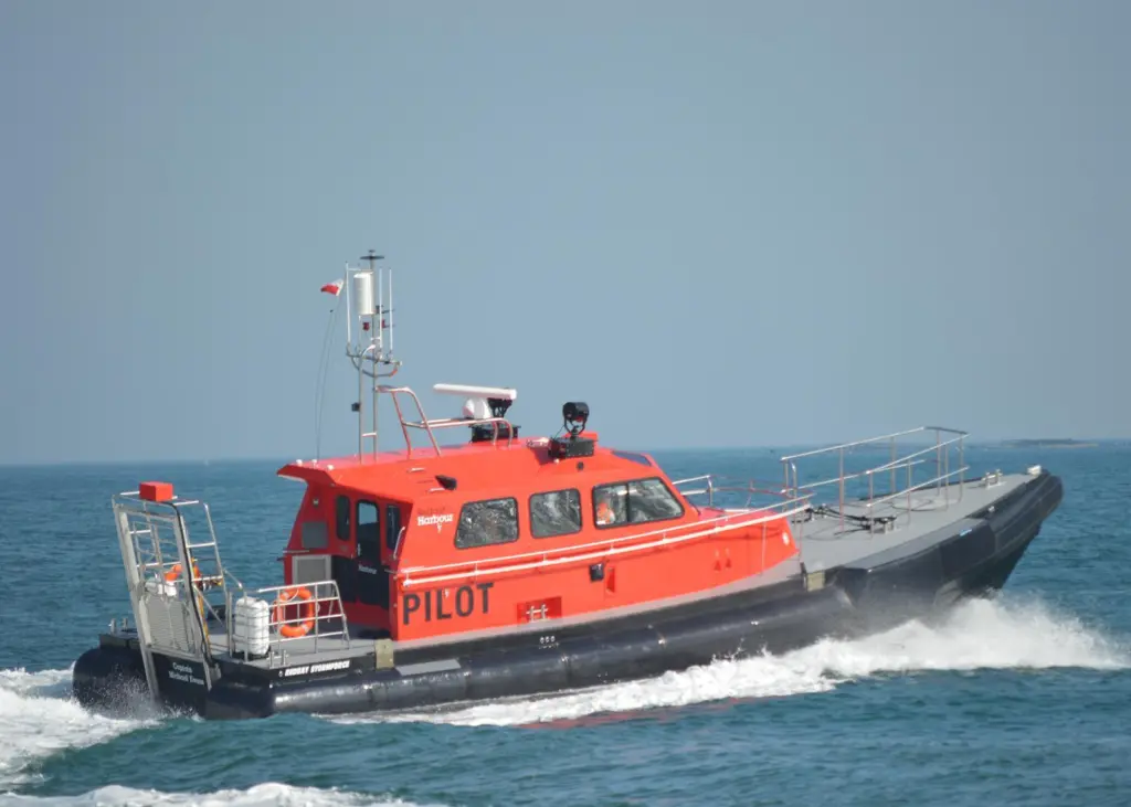 The 16.5m pilot boat is the first of two to be delivered by Red Bay for Belfast Harbour