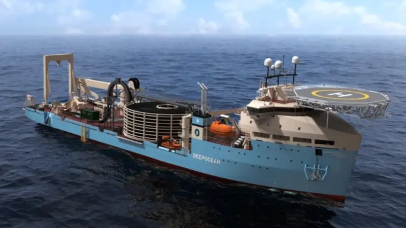 This is the second recent award for DeepOcean’s new cable lay vessel 'Maersk Connector'