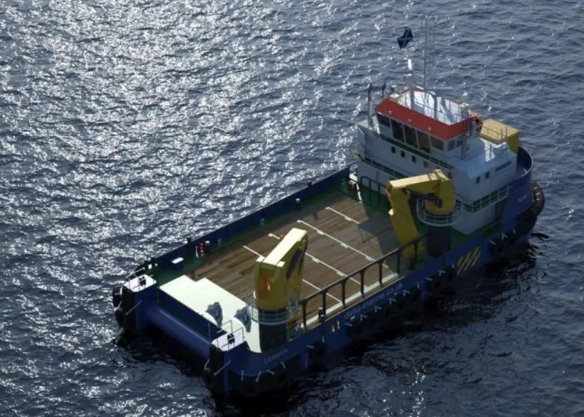 The close working relationship between Delta Marine and the Damen Shipyards Group has produced a new vessel design – the RSV 3315