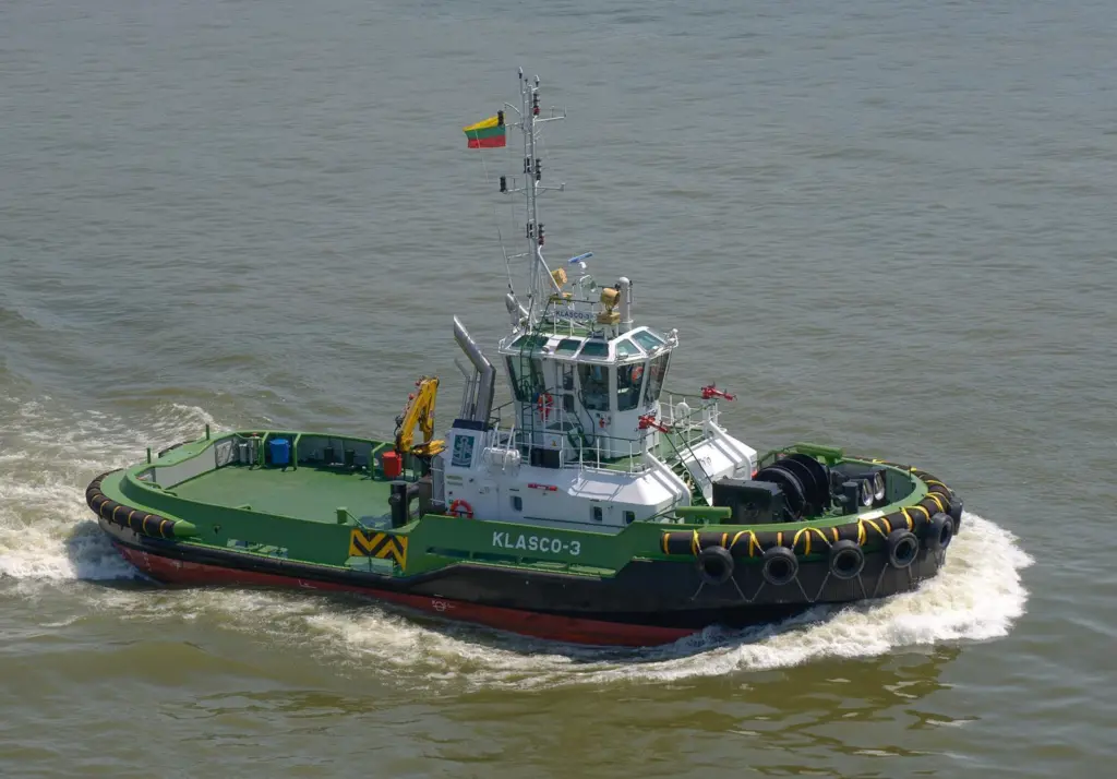 'Klasco-3' is strenthened for operations in ice and extreme cold conditions (Damen)