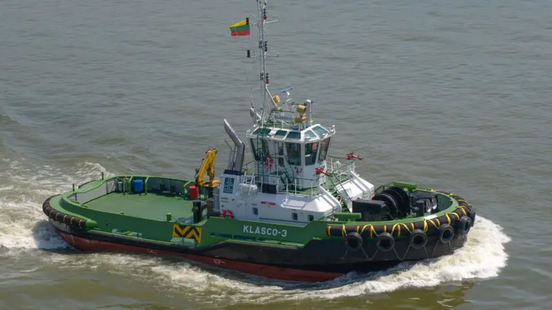 'Klasco-3' is strenthened for operations in ice and extreme cold conditions (Damen)