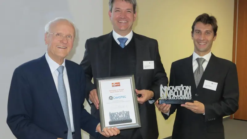 Cavotec Specimas SpA has won the Busch Vacuum Innovation Award 2015
