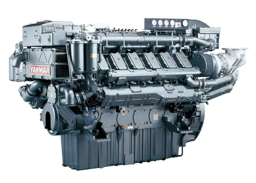 Yamnar's 12AY series High-Speed Commercial Workboat diesel engine