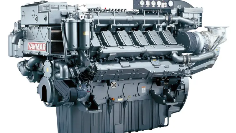 Yamnar's 12AY series High-Speed Commercial Workboat diesel engine