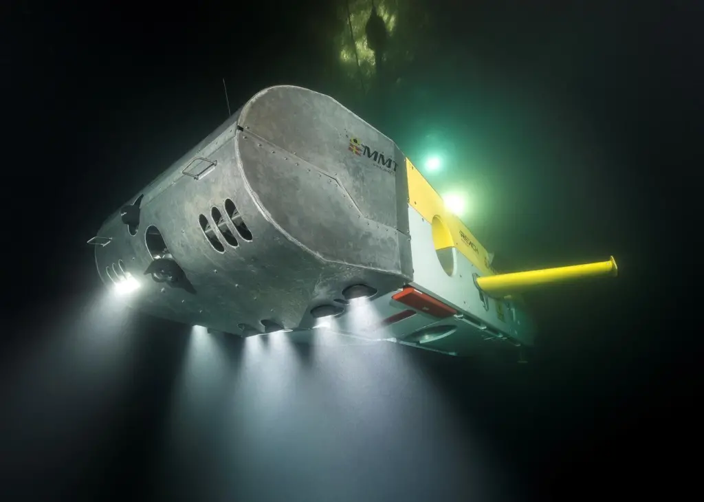 MMT's high-speed ROV, Surveyor Interceptor, which features dual inspection modes