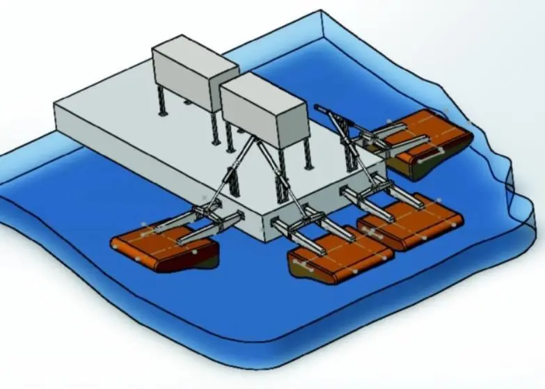 An isometry view of EWP's Gibraltar plant