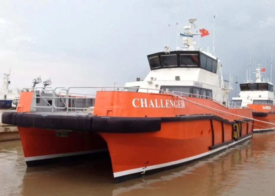 The new Piriou WFSVs are powered by twin waterjets offering a transit speed of 25kn