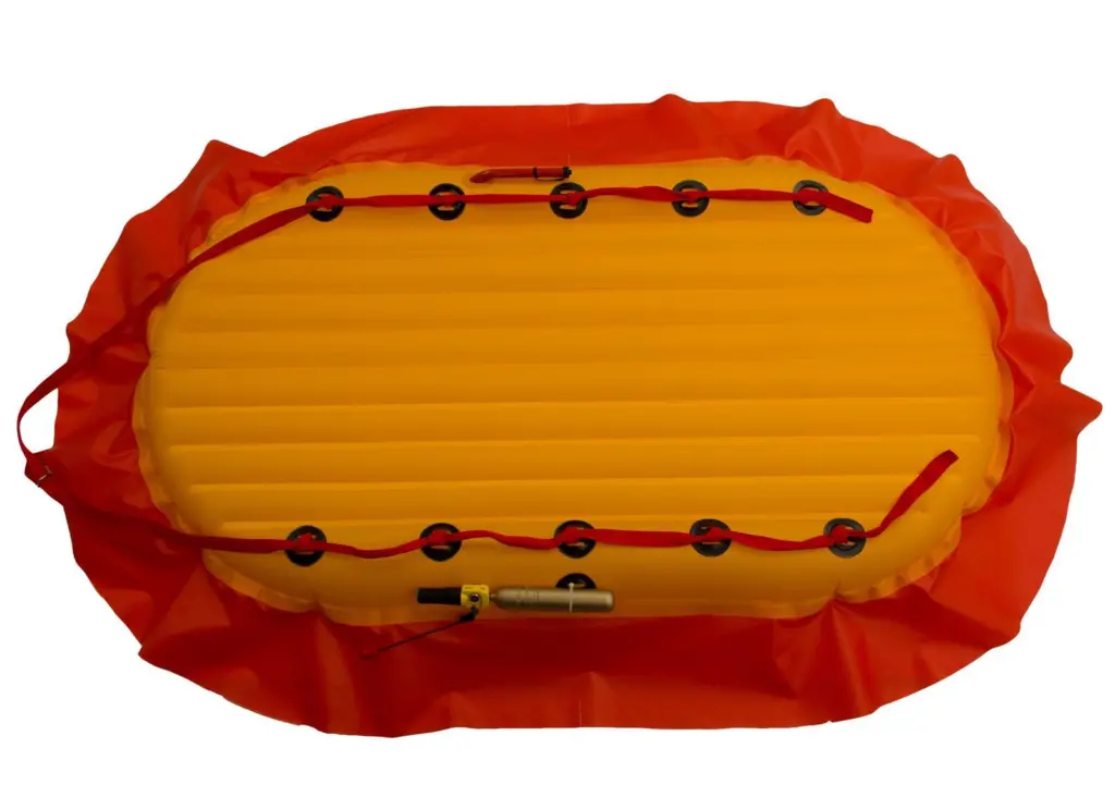 Because of its compact size, the Mini-Pod can be deployed to survivors within a very accurate range