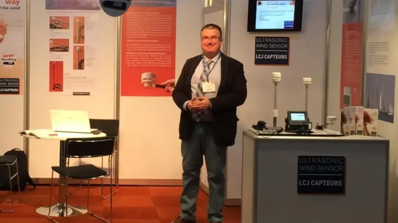 LCJ Capteurs' stand at METS