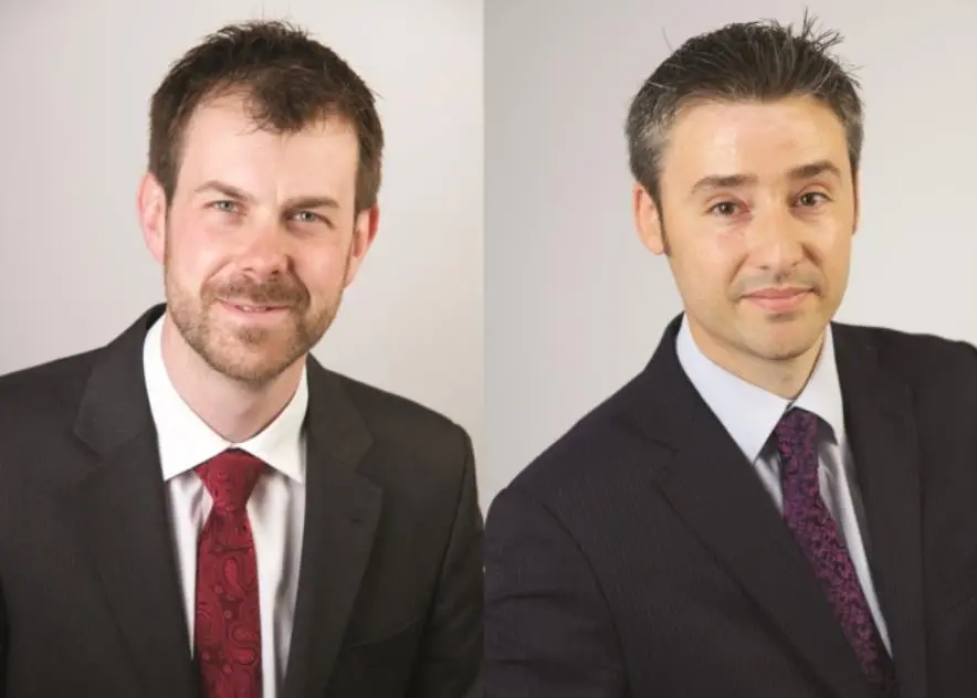 L-r Daniel Crockford, Alex Penberthy of Keystone Law